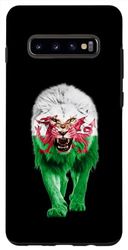 Coque pour Galaxy S10+ Drapeau du Pays de Galles UK Lion Pride Pays de Galles Cadeaux d'amour Souvenir du Pays de Galles