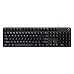 Logitech G413 SE Full-Size Teclado Mecánico para Gaming, Disposición QWERTZ Alemán - Negro