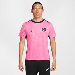 Nike Atletico Madrid Shirt ATM Mnk Df Acdpr Ss Top K 3Rpm, Pink Glow/Blue Void/Blue Void, FQ2539-649, XL