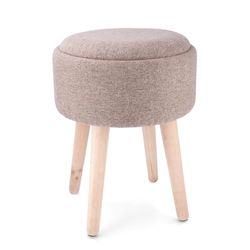 VINTHERA Moa Tabouret avec Rangement 34 x 34 x 45 cm Poids Max 100 kg MDF