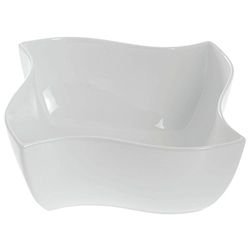American Metalcraft SQVY12 Bowls, 12.25" Length x 12.25" Width, White