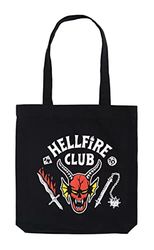 Grupo Erik Officiële Stranger Things - Tote Bag Hellfire Club - Katoenen Draagtas - Boodschappentas