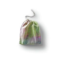 Bonamaison Impreso Algodón Bolsas con Cordón, Bolsa con Cordel para el Hogar y el Almacenamiento de Verduras, Bolso de Compras, Plegable, Ecologica, Reutilizables, Tamaño: 12x15 Cm