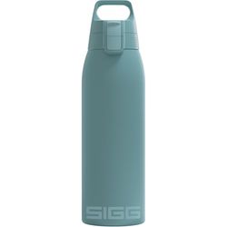 SIGG - Botella de Agua Aislada - Shield Therm - Apta para Bebidas Carbonatadas - A Prueba de Fugas - Apta para Lavavajillas - Libre de BPA - Acero Inoxidable 90% Reciclado - 0,5L / 0,75L / 1L