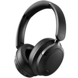 SPC Heron 2 Pro - Casque sans Fil Bluetooth | ECO | Batterie 75h | Annulation de Bruit (ANC) | Double Connexion simultanée | Mode Gaming | Réglables et Pliables, Noir, Plastique recyclé