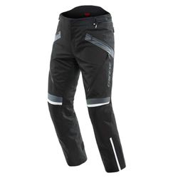 Dainese - Tempest 3 D-Dry Pants, Men's Motorcycle Touring Pants, Waterproof Membrane, Removable Thermal Interior, Knee Protectors, Black/Black/Ebony, 44