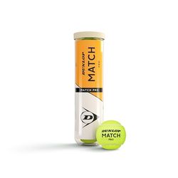 Dunlop Tennis Ball Match Pro för lera, hårda banor och gräs