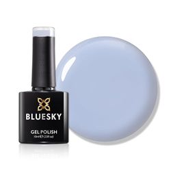 Bluesky Jelly Gel Nail Polish 10ml, Jeju Wave - CHU11, Sheer Blue Gel Nail Polish for 21 Day Manicure, Requires Curing Under LED UV Nail Lamp