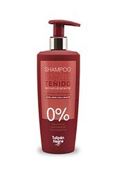 Tulipan Negro, Champô de cabelo tingido sem sulfatos ou parabenos, extra-hidratante, 500 ml