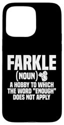 Torneo serale di gioco di Farkle Hobby Dice Lover Farkle Custodia per iPhone 15 Pro Max