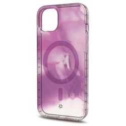 Celly Custodia per cellulare iPhone 15 Plus viola trasparente