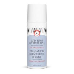 First Aid Beauty Ultra Repair Face Moisturiser – Lightweight, Hydrating Face Lotion for All Skin Types, 50mL