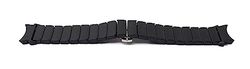 System-S Armband 20 mm av PC för Samsung Galaxy Watch 5 4 Smartwatch i svart, svart, Eine Grösse, Klassisk