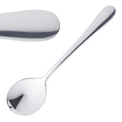 Olympia Buckingham Cuillère à soupe ronde Olympia Buckingham (lot de 12), acier Inoxydable poli, taille: 175(L)mm, passe au lave-vaisselle, usage professionnel et domestique, U881