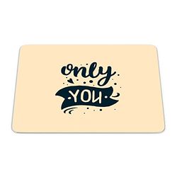 Questo Casa, Tapis de Souris rectangulaire avec Impression numérique - Antidérapant - pour Bureau et Maison - 22 x 18 cm