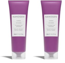 Shampoing-traitement Nanogen - Épaississant pour cheveux - Pour femme, (Lot de 2)