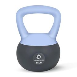 Primasole Kettlebell Soft Shook Base di resistenza Anti Slip mano Kettlebell pesi