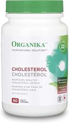 Organika Cholesterol 90 Tablets - Helps Lower Total and Ldl Cholesterol in The Body 90 Count