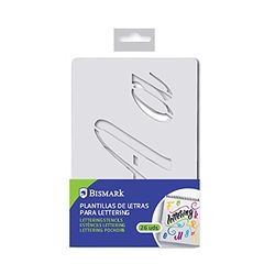 Bismark Sottopiede per Lettering-26 pz. Mayuscole-Minuscole