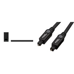 Sony HT-S350 2.1. Soundbar dei canali (incluso subwoofer, Bluetooth, suono surround anteriore, S-Force PRO, Dolby Digital) nero & Amazon Basics Cavo audio ottico digitale Toslink, 1,83 m