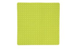 MSV 142916 Tappetino da Bagno, Verde, 80 x 150 cm