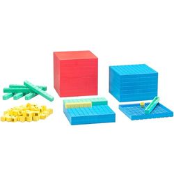 WISSNER® aktiv lernen - Conjunto de cálculo decimais (121 peças) - RE-Plastic®