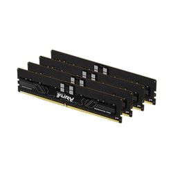 Kingston FURY Renegade Pro XMP 64GB 6400MT/s DDR5 ECC Reg CL32 DIMM (Kits van 4) Gaming Desktopgeheugen - KF564R32RBK4-64