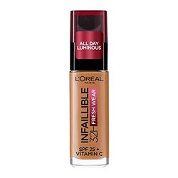 L'Oreal Paris Make-up Designer Base de maquilhagem de longa duração 24 H, cor 330 Noisette/Hazelnut, 30 ml (embalagem de 1)