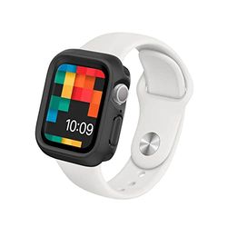 RhinoShield Funda Bumper Compatible con Apple Watch SE & Serie 6/5 / 4 [40mm] | CrashGuard NX - Diseño Compacto con Tecnología Resistente a Impactos, Resistente al Deslizamiento - Negro Clásico
