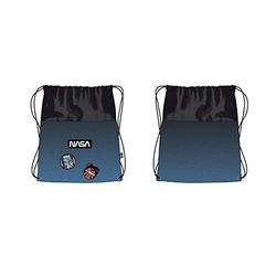 ST.RIGHT Space Moon, waterdichte sportieve schoolrugzak, uniseks, kinderen, 34 x 43 [cm], Blauw, 34 x 43 [cm]