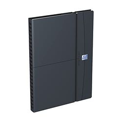 Schoolagenda 2024-2025, Oxford Office, weekoverzicht, spiraalbinding, 15 x 21 cm, grijs/zwart Frans
