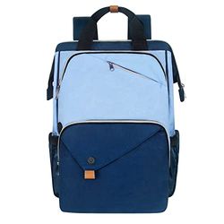 Hap Tim Mochila para computadora portátil, mochila de viaje para mujer, mochila de trabajo, mochila escolar para niñas, Verde oscuro