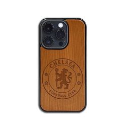 Iconic Puzzles Funda de Madera para teléfono, Unisex, marrón, Talla única