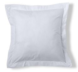 satén fecto listado funda de cojín - 55x55 cm - 100% algodón - 300 hilos. Gramage: 118
