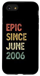 Custodia per iPhone SE (2020) / 7 / 8 Epic Since June 2007 17 Anni Compleanno Ragazzi Ragazze