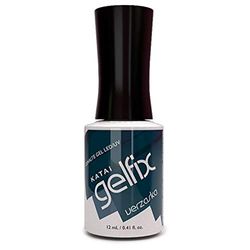 Katai Gelfix: Esmalte Semipermanente en Gel UV LED Verzaska (12 ml) - para Uñas Deslumbrantes. Fácil aplicación, Brillo Duradero. Efecto Manicura Profesional hasta por 21 días.