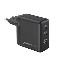 Xlayer Powercharger 65W GaN /OQ4.0 USB-C laddare svart