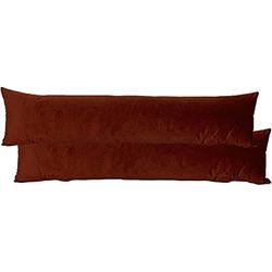furn. Opulence Draught Excluder (Twin Pack), Polyester, Sunset, 92 x 23cm