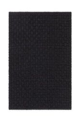 Jotex Tapis de Bain en Polyester, Noir, 80 x 120 cm