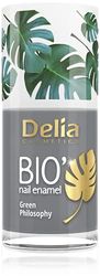 Delia Cosmetics – nagellack ekologisk grön – veganvänlig – perfekt täckning och glans – enkel och snabb användning – naturliga ingredienser – långvarig färg upp till 6 dagar – 11 ml