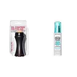 Revlon Volcanic Stone Oil-Absorbing Roller + Revlon PhotoReady Prime Plus Mattifying and Pore Reducing Salicylic Acid Primer 30 ml