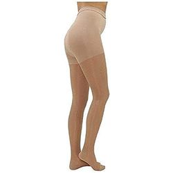 MEDIALAST Panty Caballero Comp.Fuerte L Strumpbyxor, Svart, Kvinna, Svart