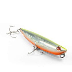 SEASPIN Pro-Q 120 Flat Color GBA - 120 mm - 24 g - Esca artificiale Walking The Dog per la Pesca in Mare