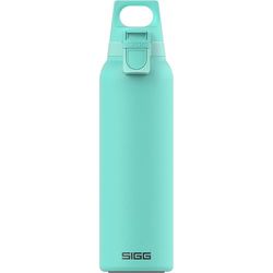 SIGG - Geïsoleerde drinkfles - Thermosfles Hot & Cold One Light Glacier - Met fruitfilter - Lekvrij - BPA-vrij - 18/8 roestvrij staal - Camping & Outdoor - Lichtblauw - 0,55L