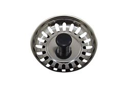 S&M 751837 Tampa de pia de rede inoxidável 80 mm para válvula de 115 mm