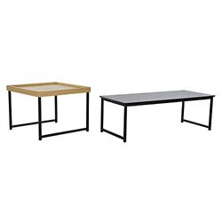 DKD Home Decor Lot de 2 Tables de Chevet, Estándar