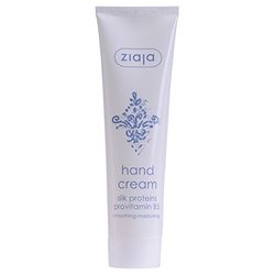Ziaja Crema per le mani Silk Proteins, bianca, 100Ml