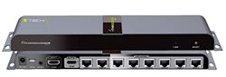 Techly Extender Splitter HDMI 1x8 met IR naar kabel CAT.6 tot 50m