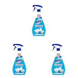 Asevi Desinfectante Baños - Limpiador Desinfectante Antical y Antimoho - Gerpostar Plus - Elimina Gérmenes y Bacterias - Aroma Fresco - Con Spray - Envase de 720 ml (Paquete de 3)