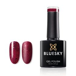 Bluesky Dark Red Chunky Glitter Scarlett Red - BLZ35 - UV / LED FOAK OFF GEL ROLON NOT NOT
